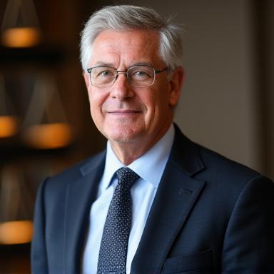 Portrait professionnel du fondateur de Maître Laveur, Monsieur Antoine Dubois, avocat d'affaires.